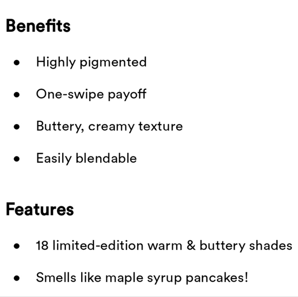 TOO FACED LIMITED EDITION MAPLE SYRUP PANCAKES EYESHADOW PALETTE. - Picture 10 of 12